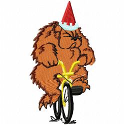 Cirque Embroidery Design 3